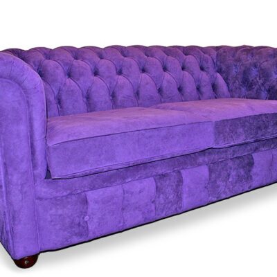Fabric Handmade Traditional English Chesterfield Sofa