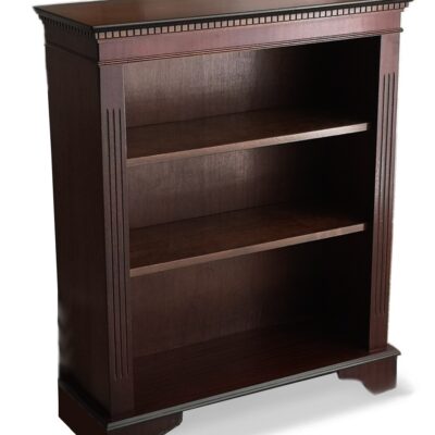 Open Low English Traditional Bookcase