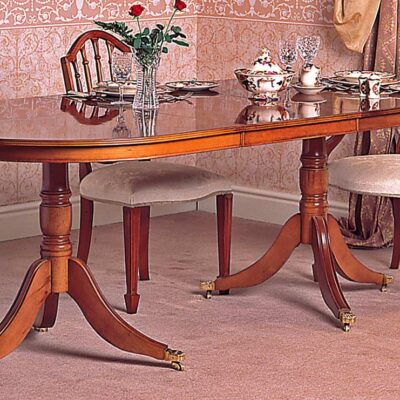 Bow End Traditional English Handmade Dining Table