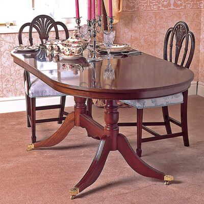 Stowaway Traditional Handmade English Dining Table