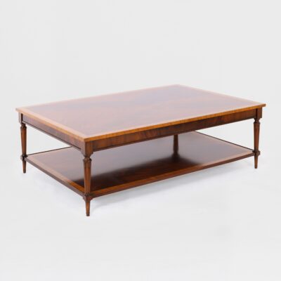 Cocktail Traditional Handmade English Coffee Table in Mahogany w