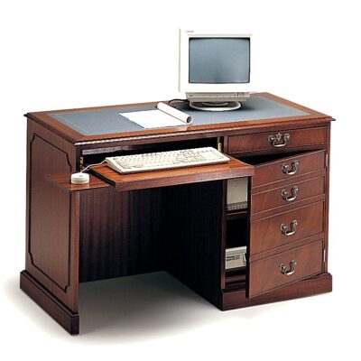Executive Traditional English Handmade Small Computer Desk