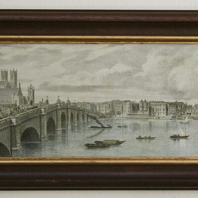 Thames Views 2 Handmade Traditional English Picture Frame