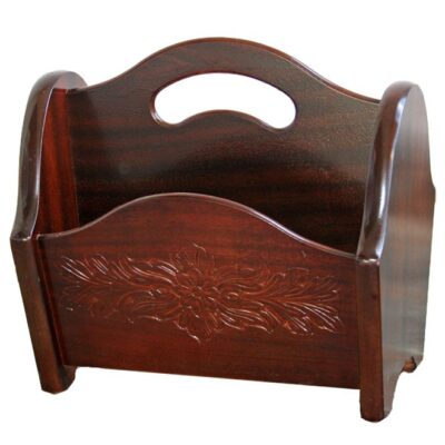 Magazine Rack Traditional Handmade English