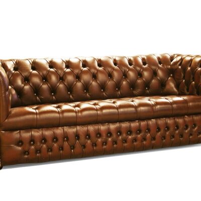 Buckingham Button Seat Sofa Buckingham English Handmade Leather Chesterfield Button Seat Sof