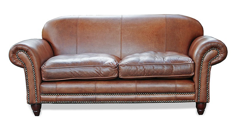 Royal Traditional Handmade English Leather Chesterfield Sofa