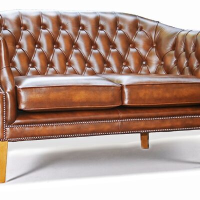 Tiffany 2 Seat Leather Sofa Tiffany 2 Seater Chesterfield Leather Sofa
