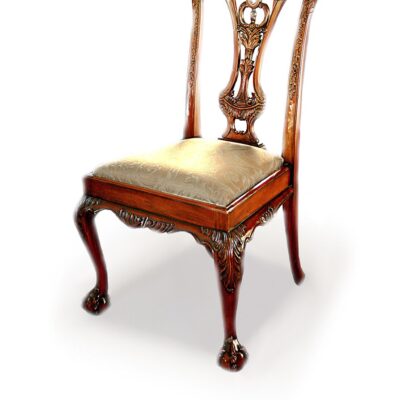 Chippendale Traditional English Handmade Dining Chair