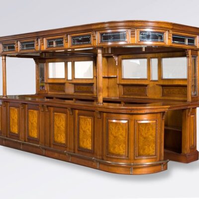 Double Traditional Handmade English Home Bar