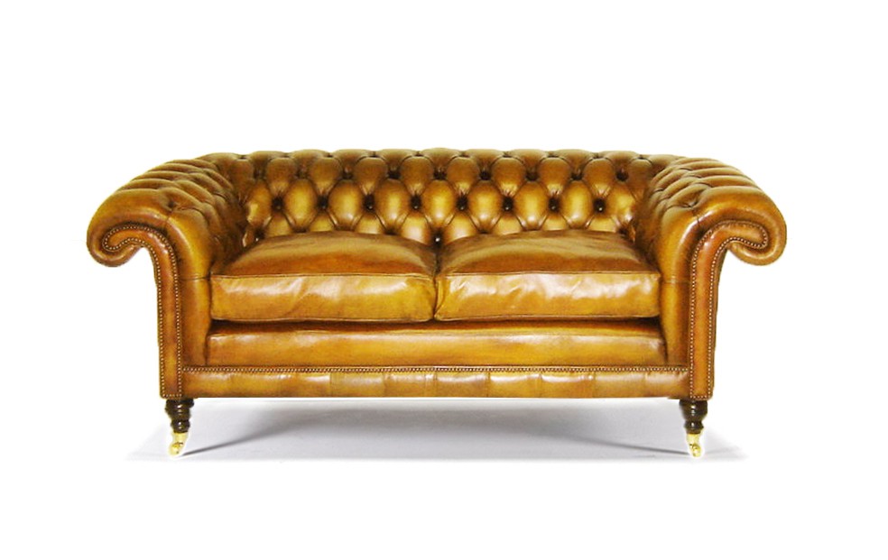 Burlington Original English Handmade Chesterfield Midi Sofa