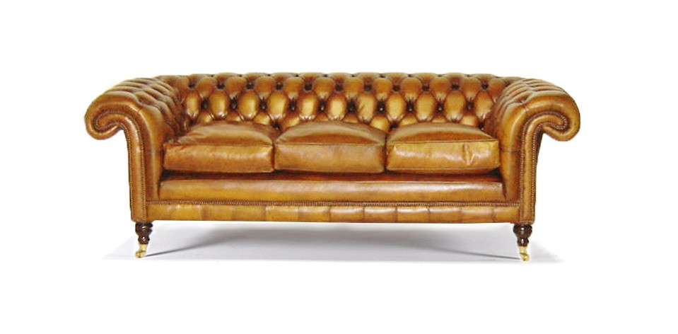 Burlington Original English Handmade Chesterfield Maxi Sofa