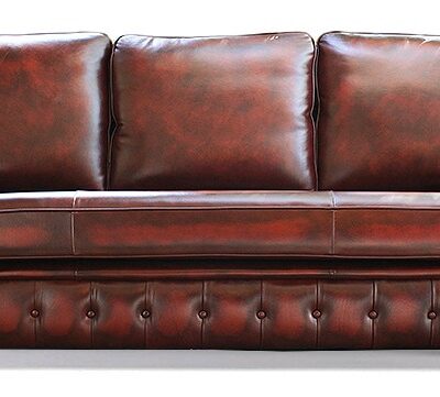 Blenheim Large 3 Seat Sofa Blenheim English Leather Handmade Sofa