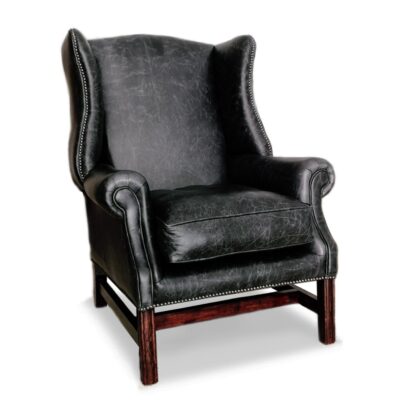 Chippendale Traditional English Chesterfield Wing Chair Plain Ba Chippendale Traditional English Chesterfield Wing Chair Plain Ba
