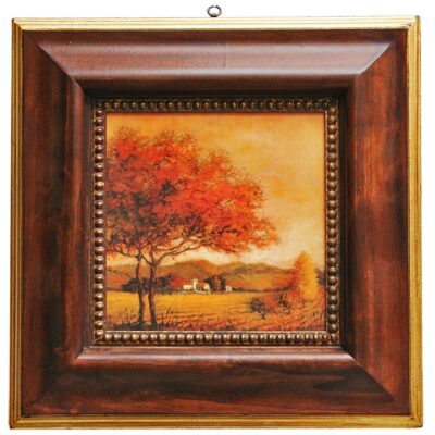 Landscape with Trees Handmade Traditional Picture Frame