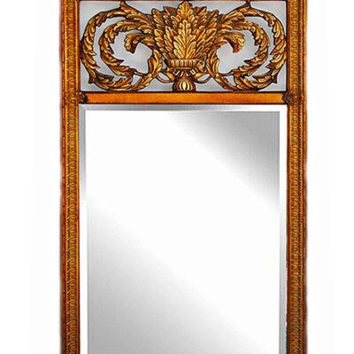 Gold frame large carved handmade mirror