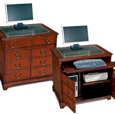 Computer Workstation Handmade Traditional English Desk