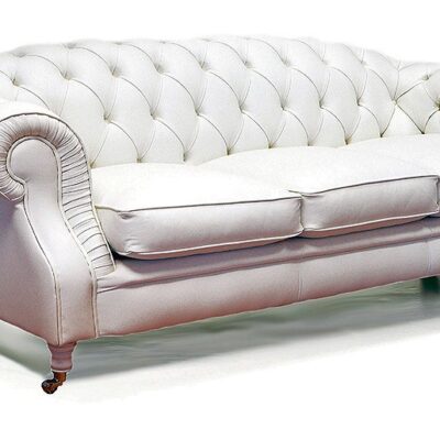 Balmoral Handmade English Leather Chesterfield Sofa