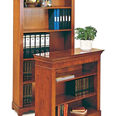 Open Handmade Traditional English Bookcase