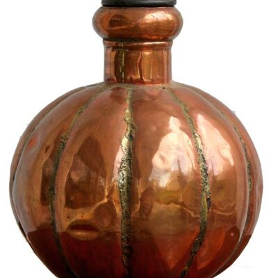 Brass Handmade Flask Pumpkin
