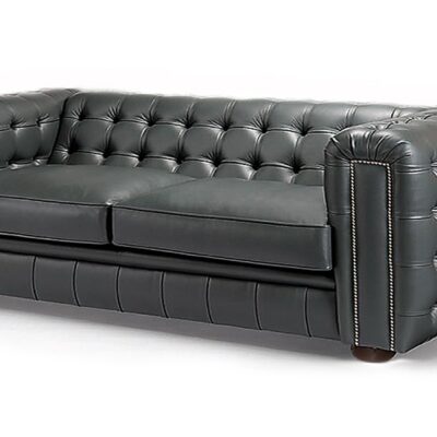 Minister's Chesterfield Sofa Minister English Leather Chesterfield Sofa