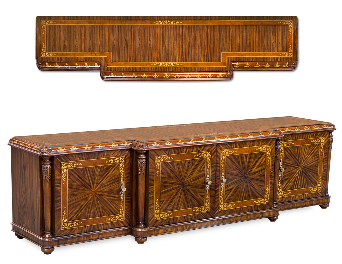 Rosewood Executive TV Cabinet