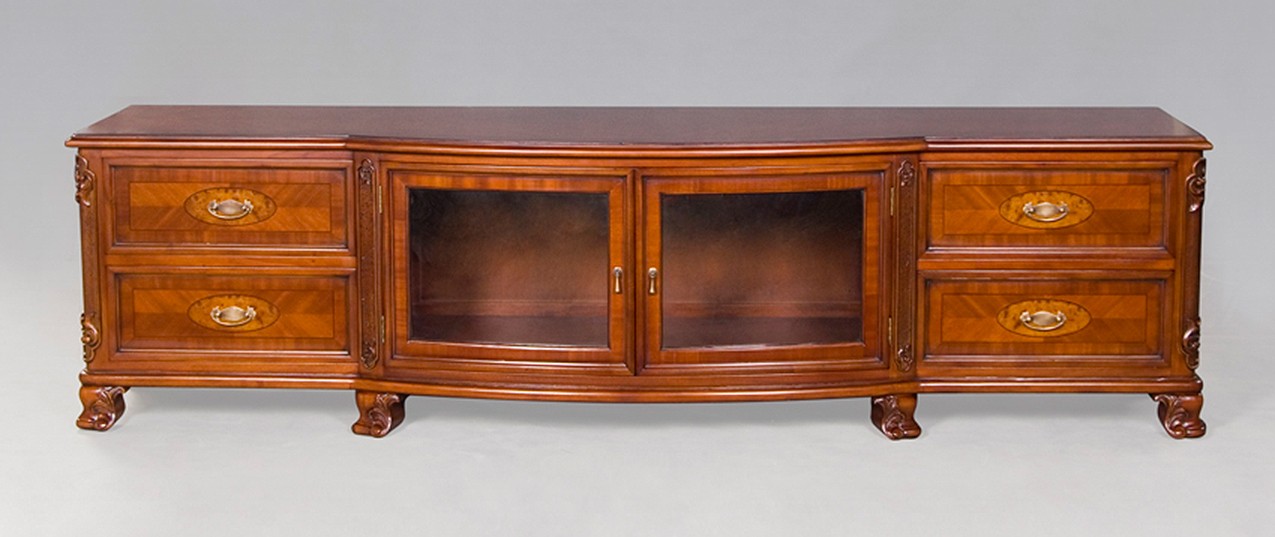 French Style Handmade TV Cabinet