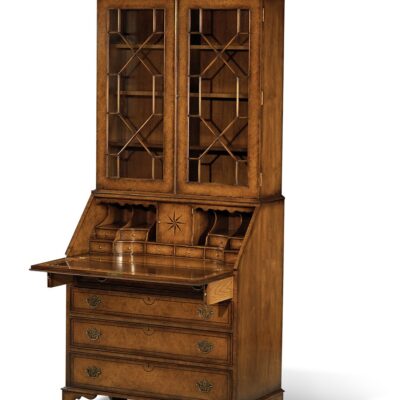 Myrtle Burl Secretary Bureau Bookcase