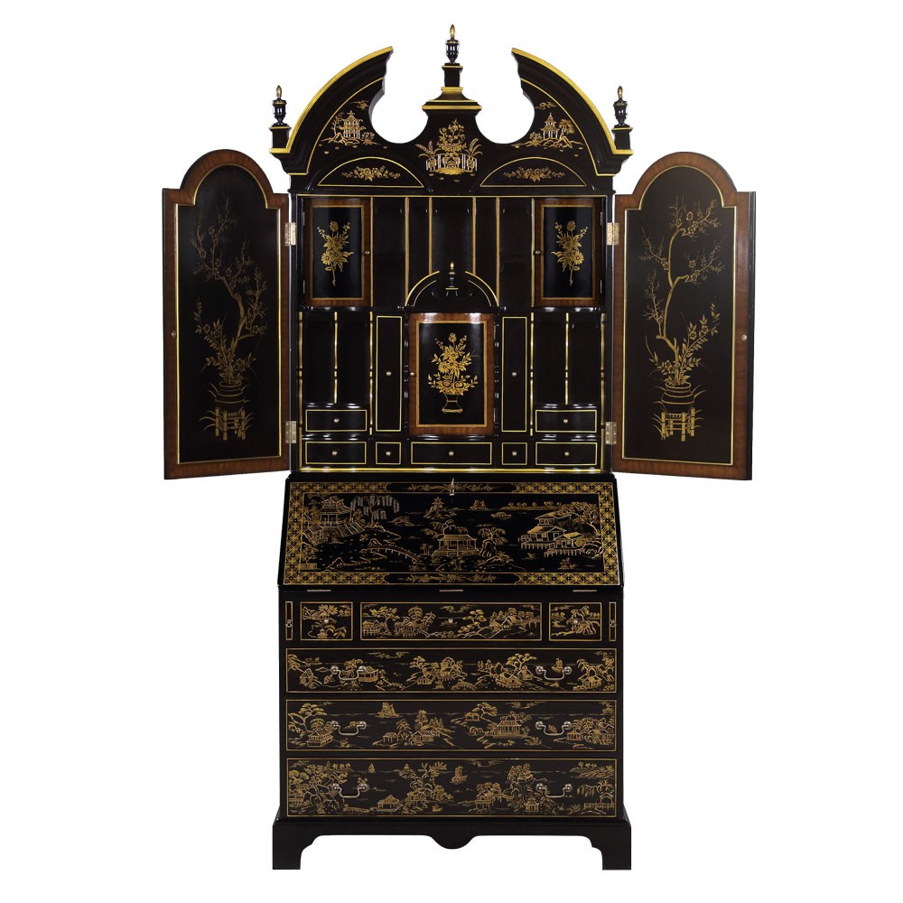 Prince of Wales Handmade Traditional English Secretary