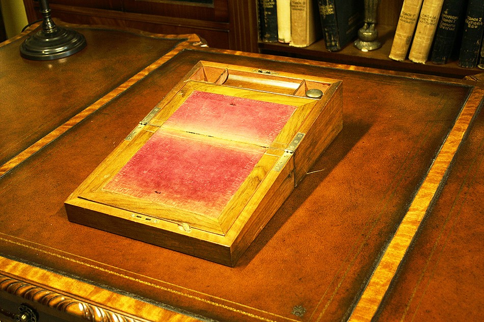 Walnut 19th Century Writing Slope