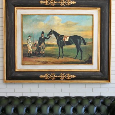 Knight Sc. 120x150 Painting with wood frame