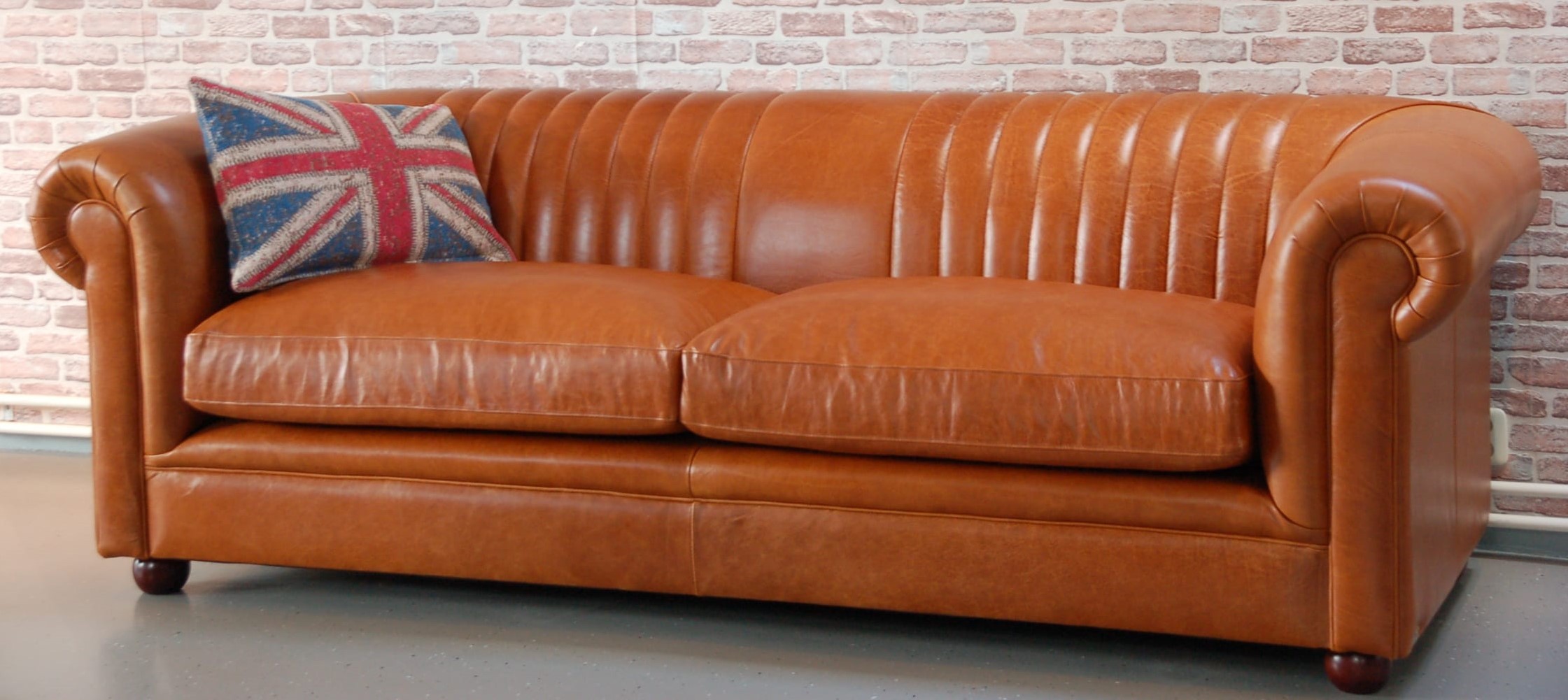 Ridge Back Chesterfield Sofa