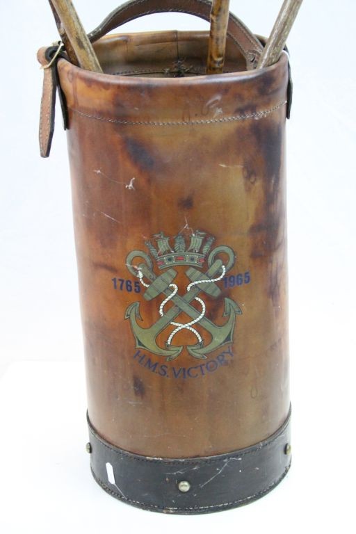 Leather Stick Stand