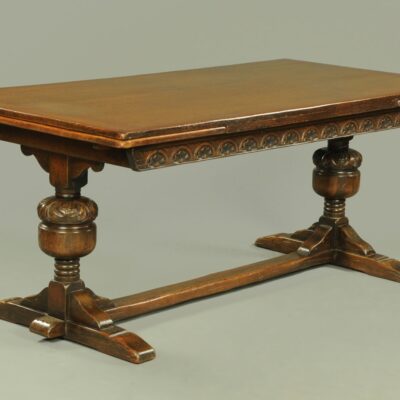 Oak Draw Leaf Refectory Table
