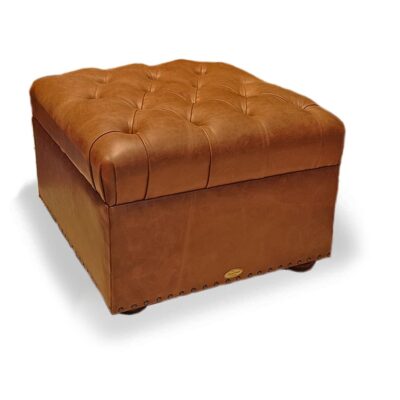 Monks Button Top Footstool
