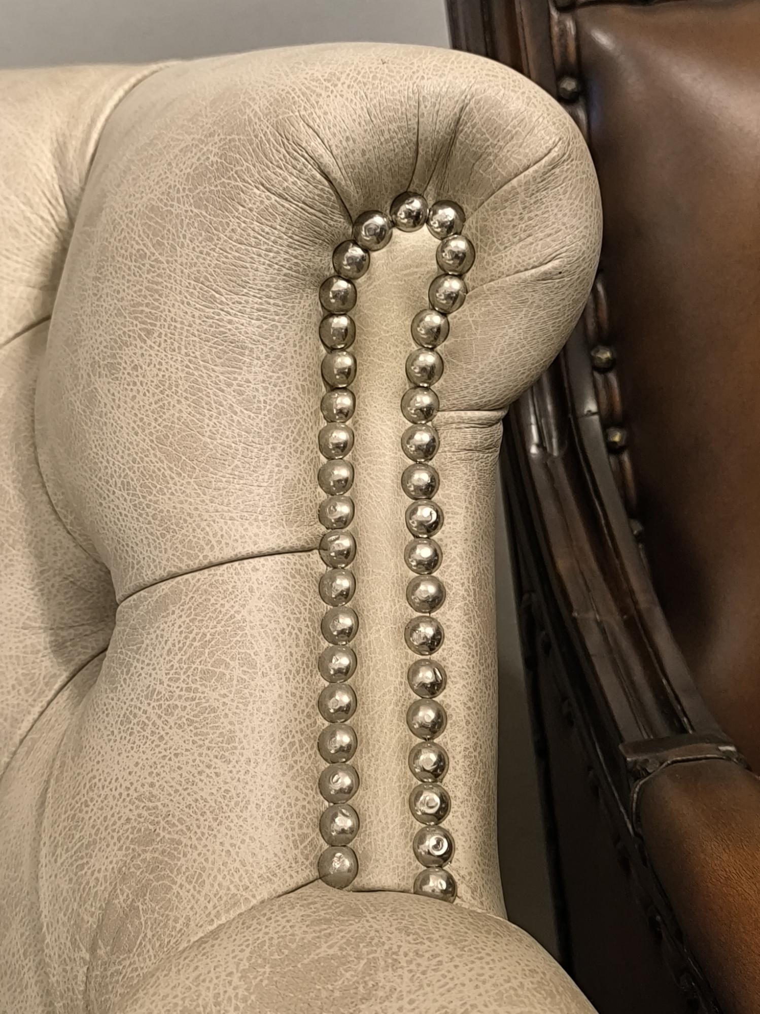 Wessex Leather Club Chair - Image 6