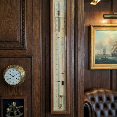 Torricelli Mercury Cased Barometer