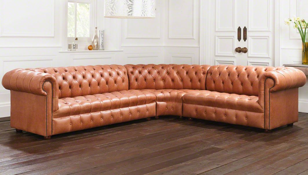Chesterfield Corner Sofa - Image 6