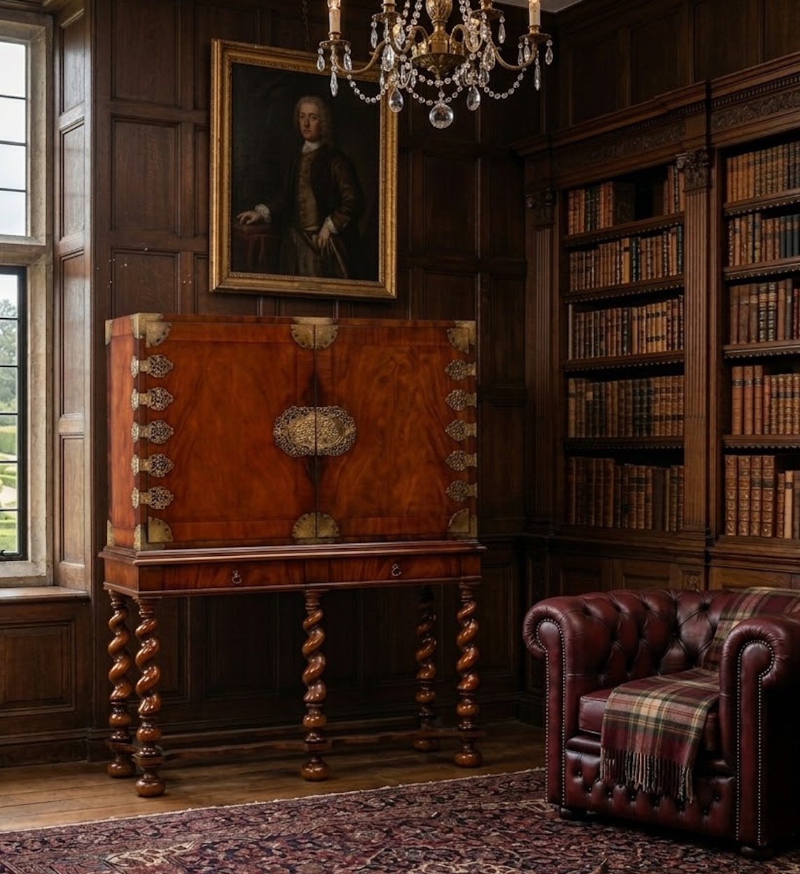 Chippendale Cocktail Cabinet - Image 2