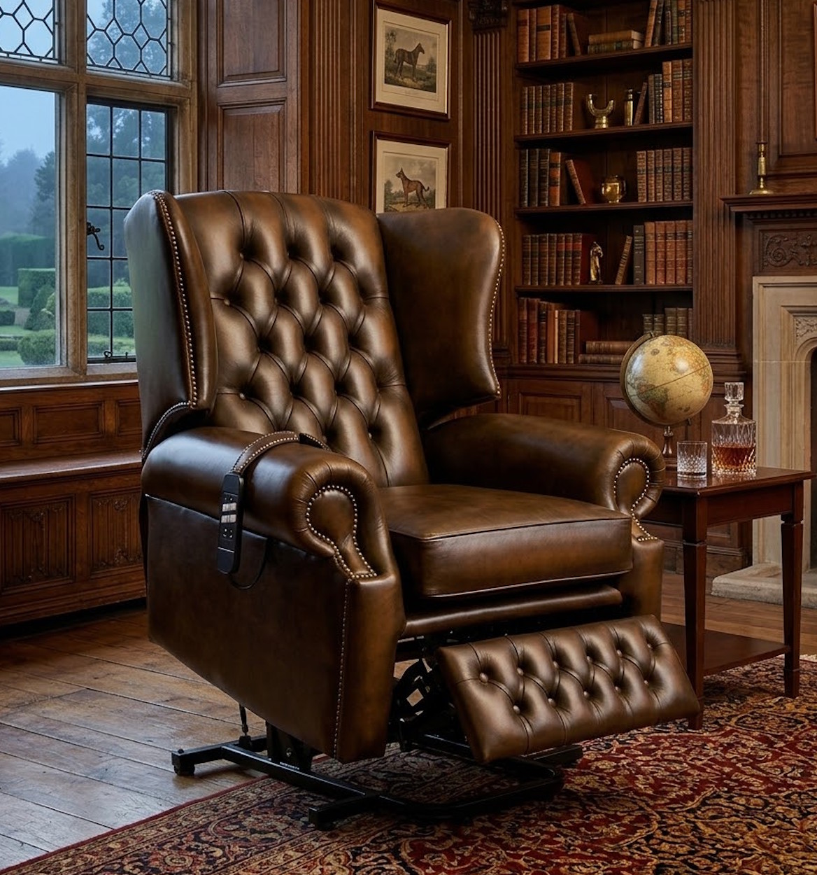 Reclining Electric Wing Chair - Image 2