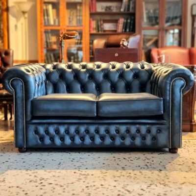 Buckingham 2 Seat Leather Chesterfield Sofa Buckingham 2 Seat Leather Chesterfield Sofa