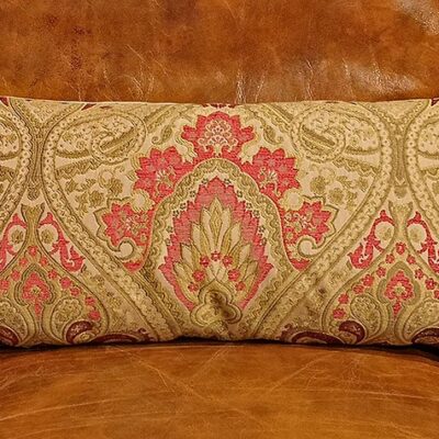 Cranberry English Cushion