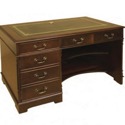 Executive English Single Pedestal Desk