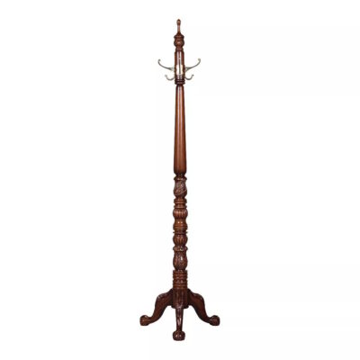 Mahogany Solid Coat Stand