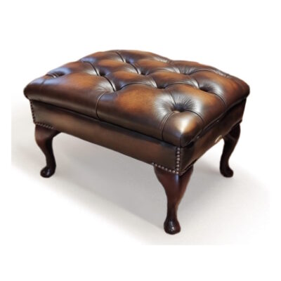 English Chesterfield Footstools