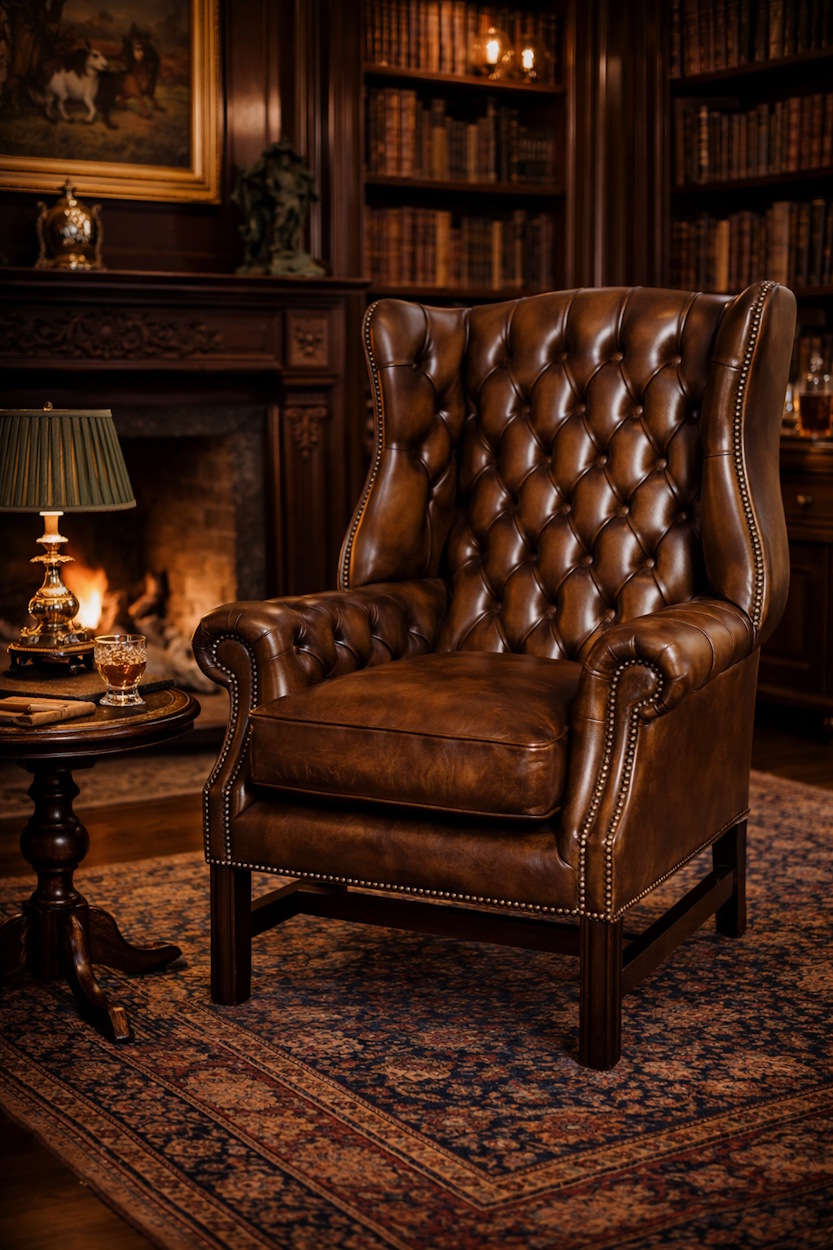Churchill Wing Chair - Image 5