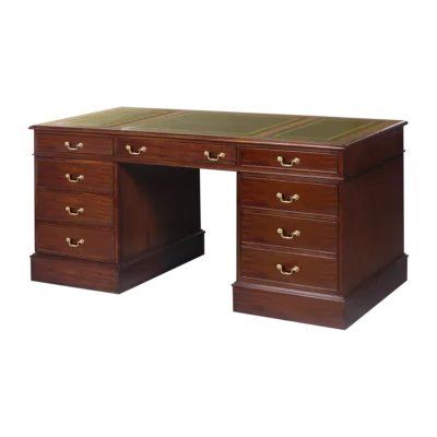 English Pedestal Desk