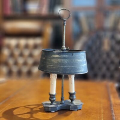 Brass Two Candle Side Lamp