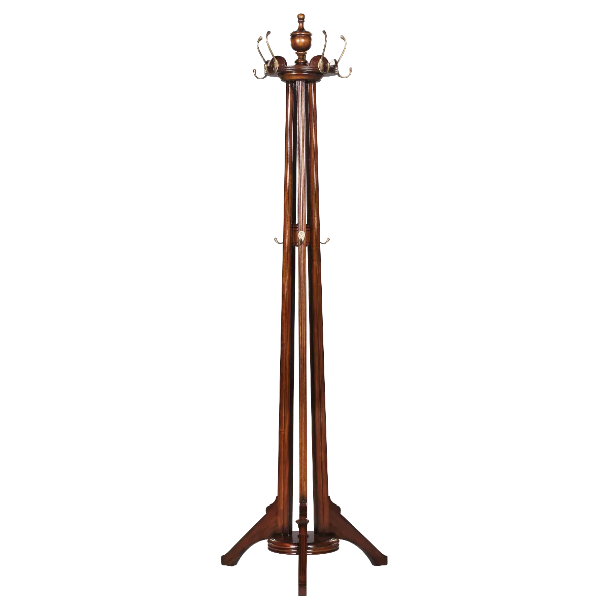 Mahogany Coat Stand