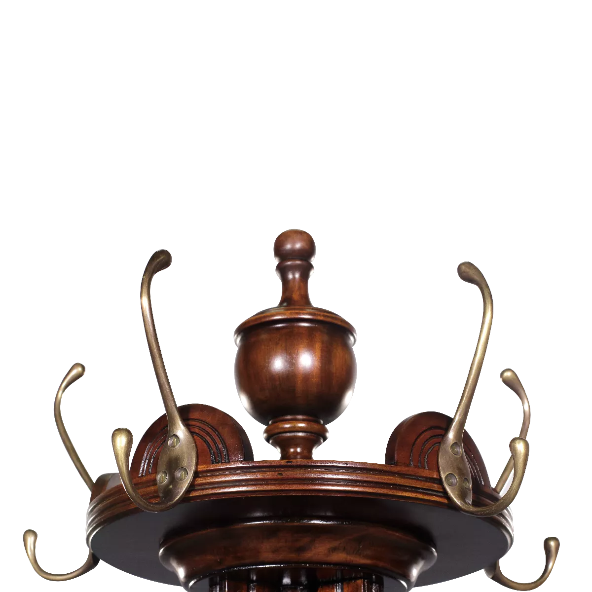 Mahogany Coat Stand - Image 3